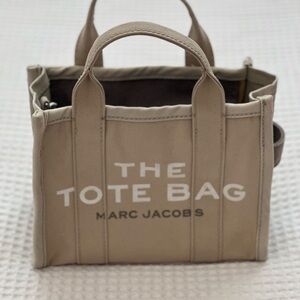 Marc Jacobs Tan and White Crossbody Bag